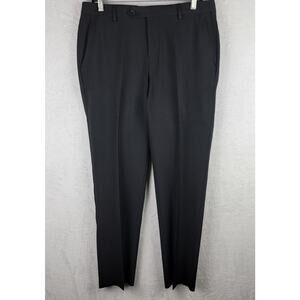 Michael Kors Mens Pants 32x30 Black Dress Slacks Trousers Business Casual Office